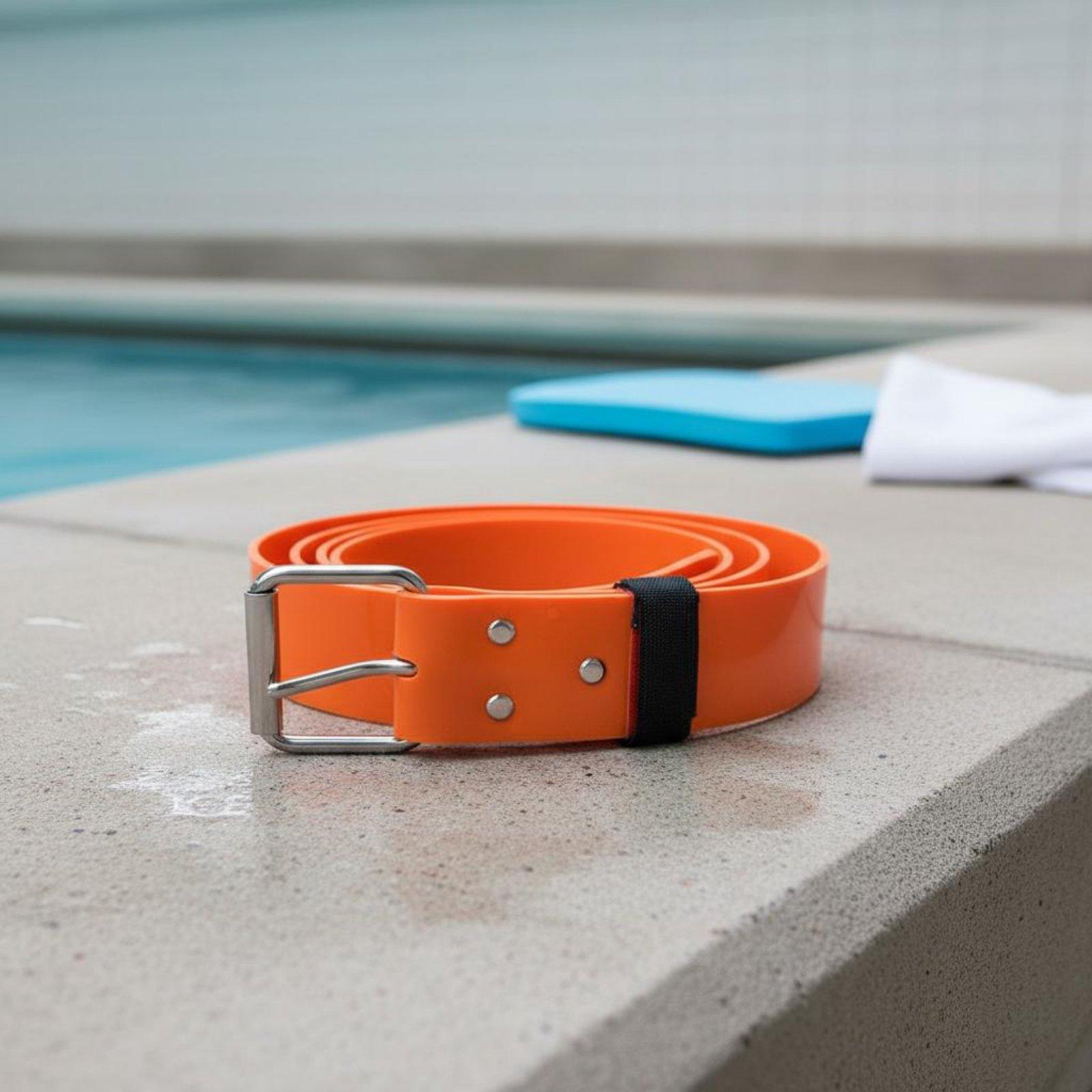 Dive Weight Belt - Силиконовый ремень для фридайвинга с грузилами,