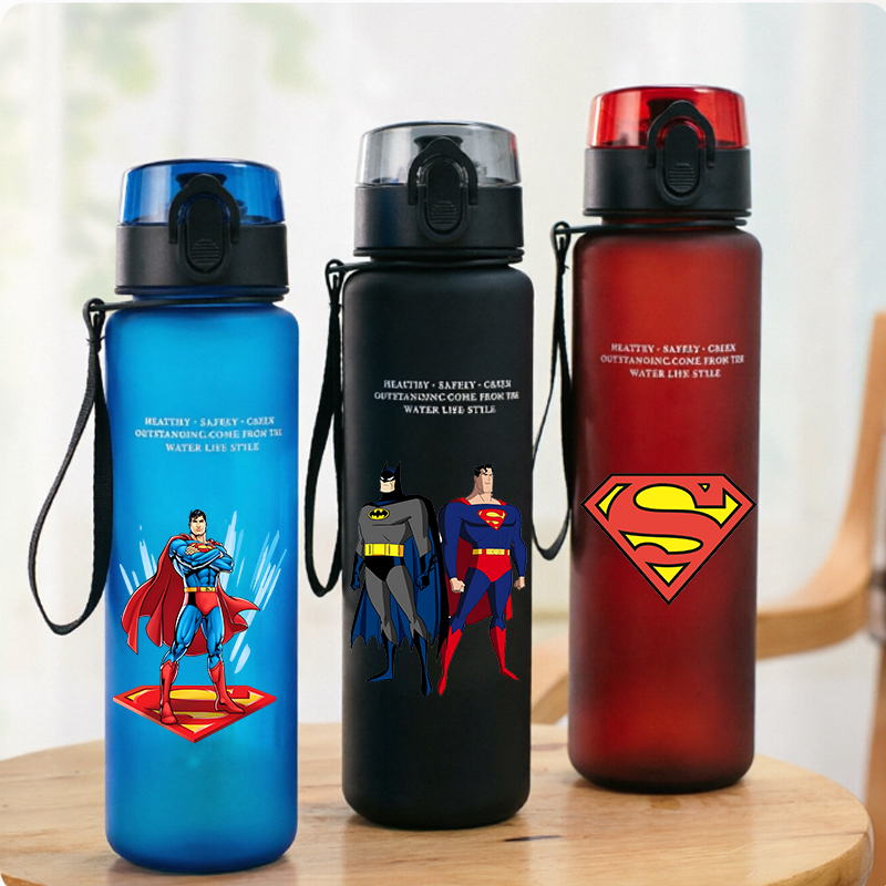 Aquatic Gym - Спортивная бутылка для воды Supermans, 650