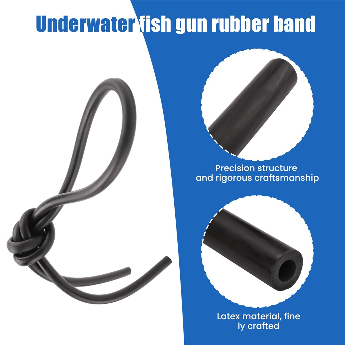 T34C 10X5MM Резиновый шнур для – обзор и цена Speargun Rubber Band